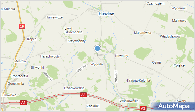 mapa Biała Paśnia, Biała Paśnia na mapie Targeo